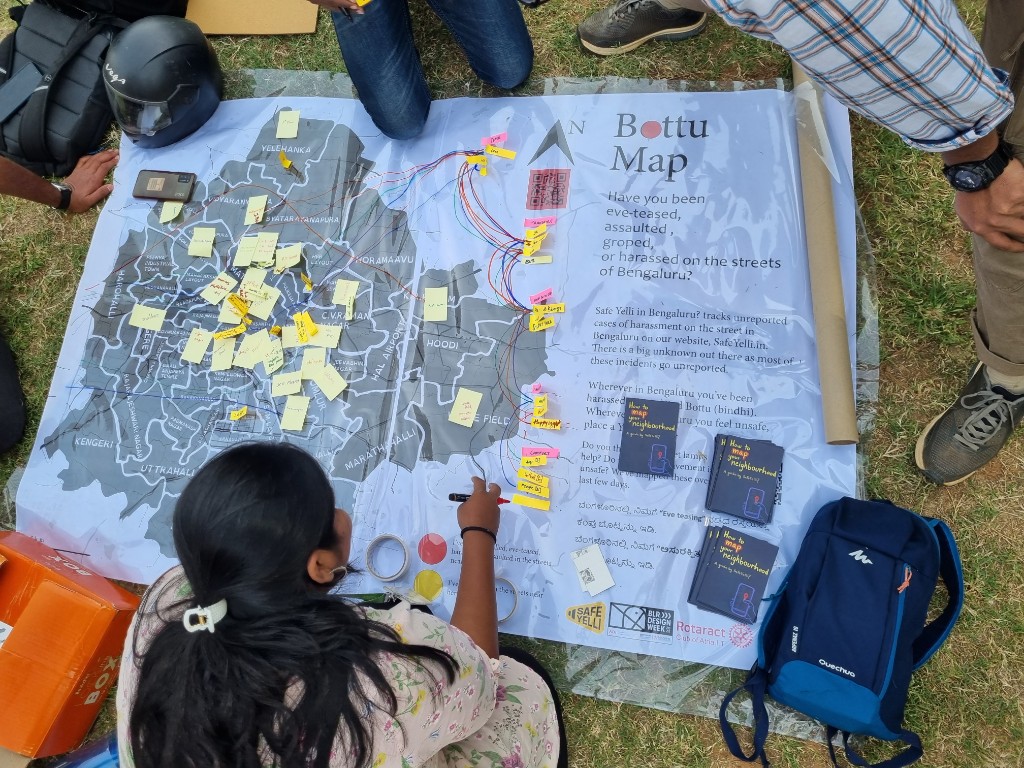 Bottu Map workshop on community mapping for safety research